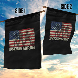 Send Barron Garden Flag Vintage American Flag Soldier Hashtag Internet Meme TS14 Print Your Wear