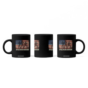 Send Barron Coffee Mug Vintage American Flag Soldier Hashtag Internet Meme TS14 Print Your Wear