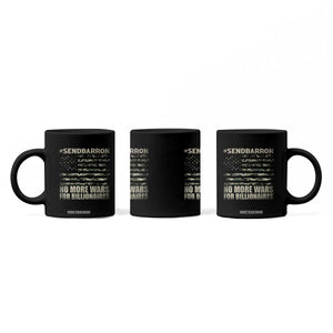 Send Barron Coffee Mug Vintage American Flag Camo Soldier Hashtag Meme TS14 Print Your Wear
