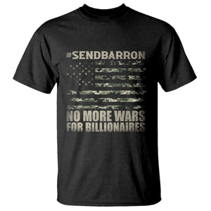 Send Barron T Shirt Vintage American Flag Camo Soldier Hashtag Meme TS14 Black Print Your Wear