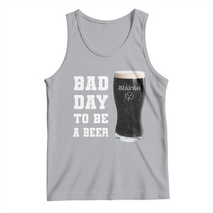 Irish Shamrock Beer Tank Top Bad Day To Be A Beer TS14 Athletic Heather Print Your Wear