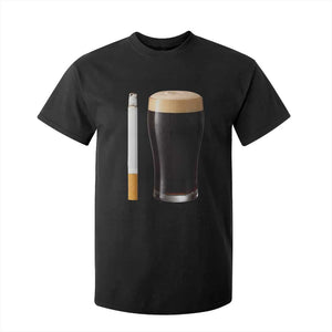 Irish Shamrock Beer Smoking Pub Drinking Humor T Shirt For Kid TS14 Black Print Your Wear