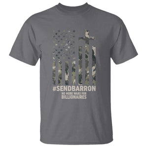 Send Barron T Shirt Vintage American Flag Camo Hashtag Protest Meme TS14 Charcoal Print Your Wear