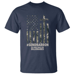 Send Barron T Shirt Vintage American Flag Camo Hashtag Protest Meme TS14 Navy Print Your Wear
