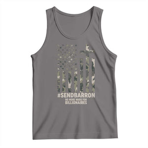 Send Barron Tank Top Vintage American Flag Camo Hashtag Protest Meme TS14 Deep Heather Print Your Wear