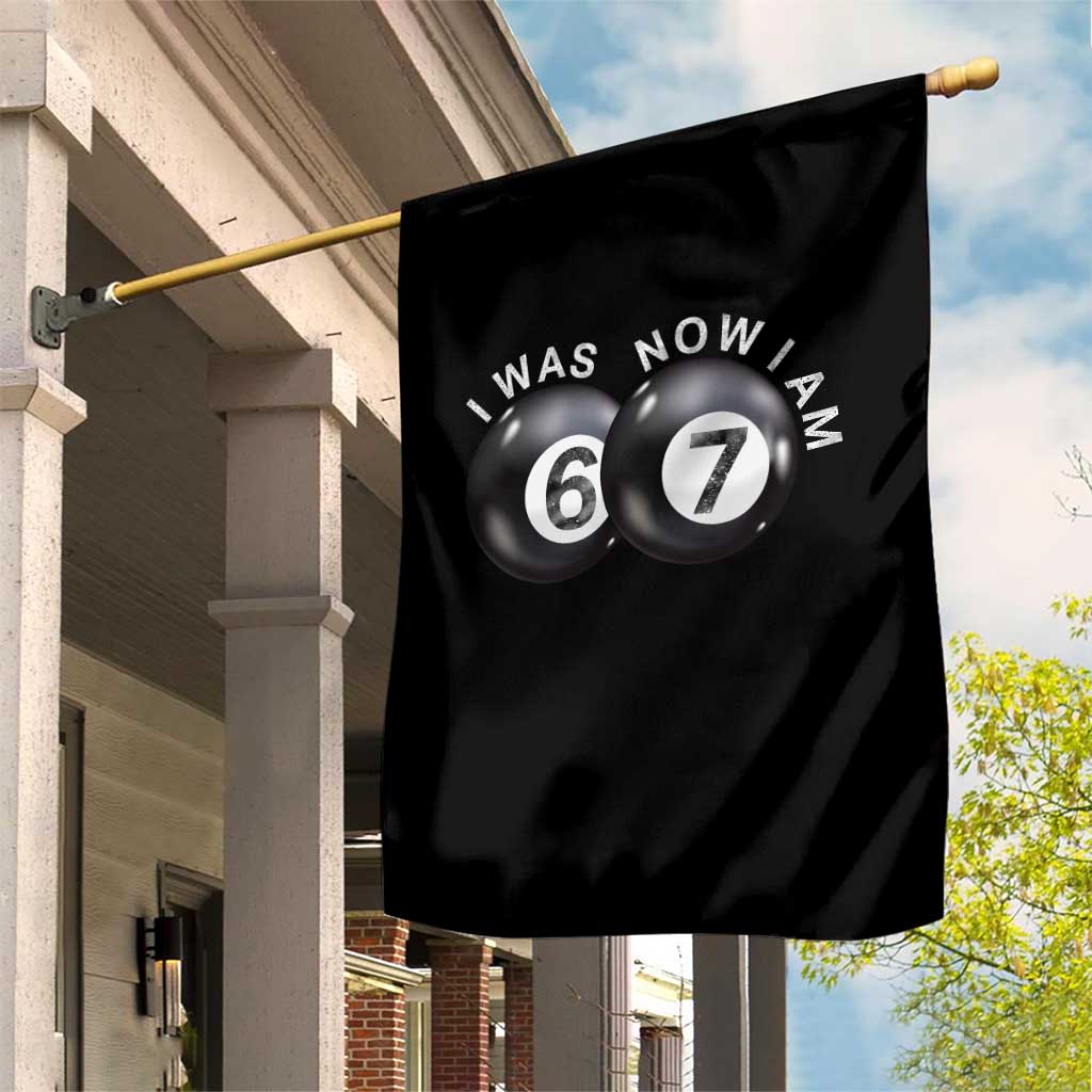I Was 6 Now I'm 7 Ball Garden Flag Funny 67 Six Seven Meme TS14 Print Your Wear