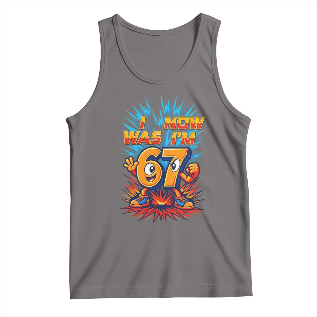 I Was 6 Now I'm 7 Italian Brainrot Meme Gift for Boy Kid Tank Top TS14 Deep Heather Print Your Wear