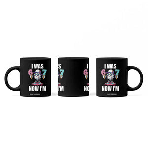 I Was 6 Now I'm 7 Coffee Mug Baseball Ice Cream Drip Number 67 Player TS14 Print Your Wear