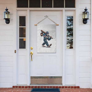 Funny Bigfoot Baseball Garden Flag Sasquatch American Flag Ice Cream TS14 Print Your Wear