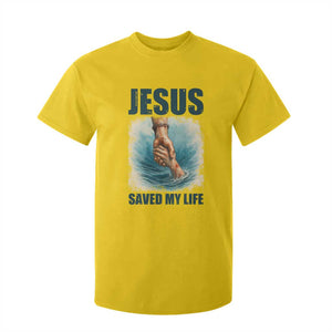 Jesus Saved My Life T Shirt For Kid Christian Bible Verse TS14 Daisy Print Your Wear