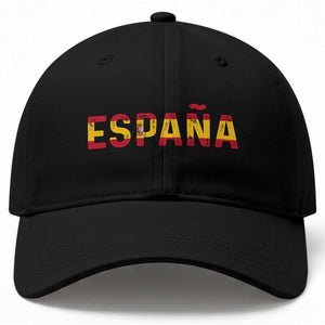 Spain Spanish Flag Espana Pride Baseball Cap TS14 Print Your Wear