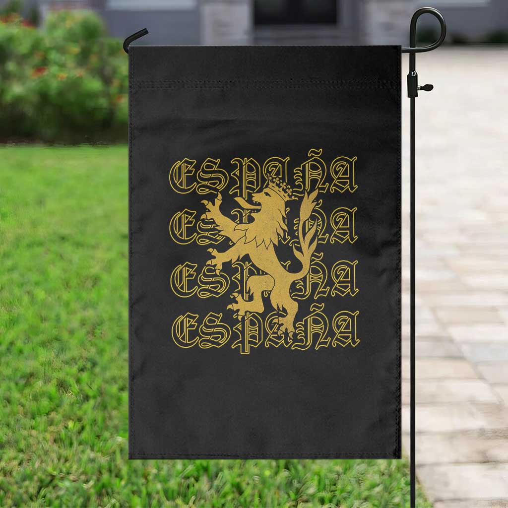 Spain Espana Heraldic Lion Pride Garden Flag TS14 Print Your Wear