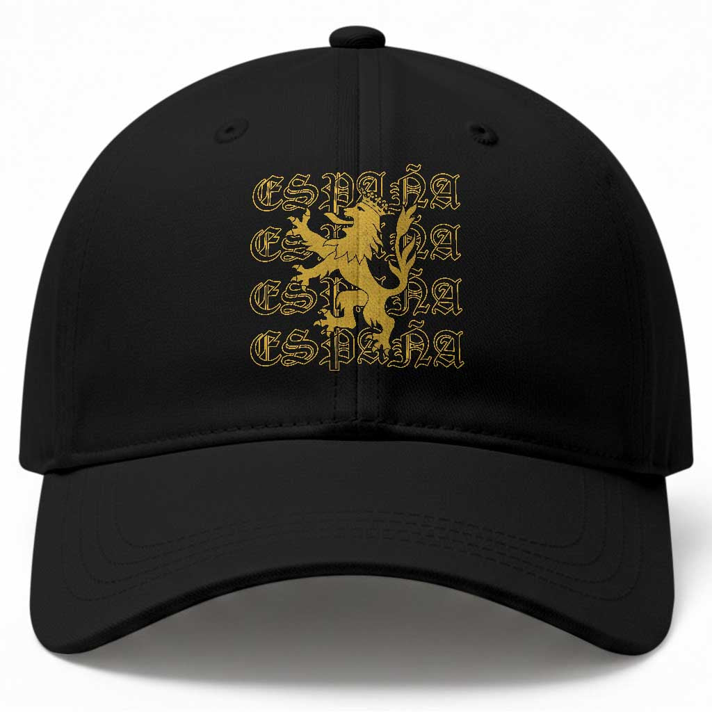 Spain Espana Heraldic Lion Pride Baseball Cap TS14 Print Your Wear