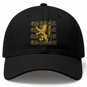 Spain Espana Heraldic Lion Pride Baseball Cap TS14 Print Your Wear
