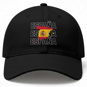 Espana Spain Map Pride Spanish Flag Baseball Cap TS14 Print Your Wear