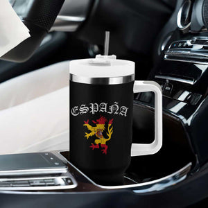 Espana Spain Lion Spanish Flag Spaniard Pride Tumbler With Handle TS14 Print Your Wear