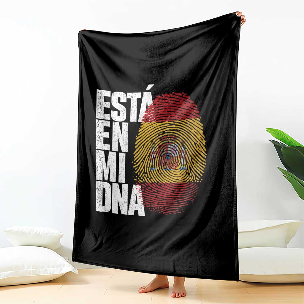 It's in My DNA Espana Spain Spanish Flag Pride Throw Blanket TS14 Print Your Wear