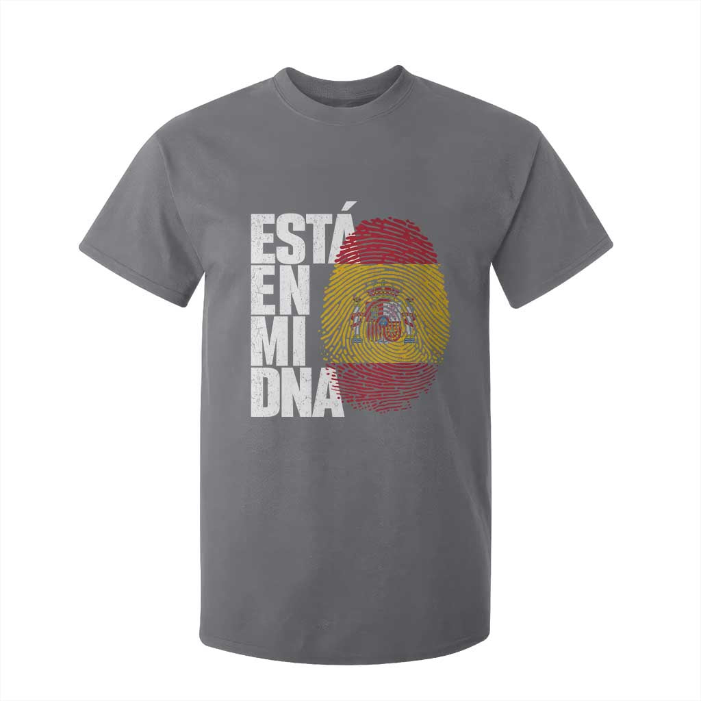 It's in My DNA Espana Spain Spanish Flag Pride T Shirt For Kid TS14 Charcoal Print Your Wear