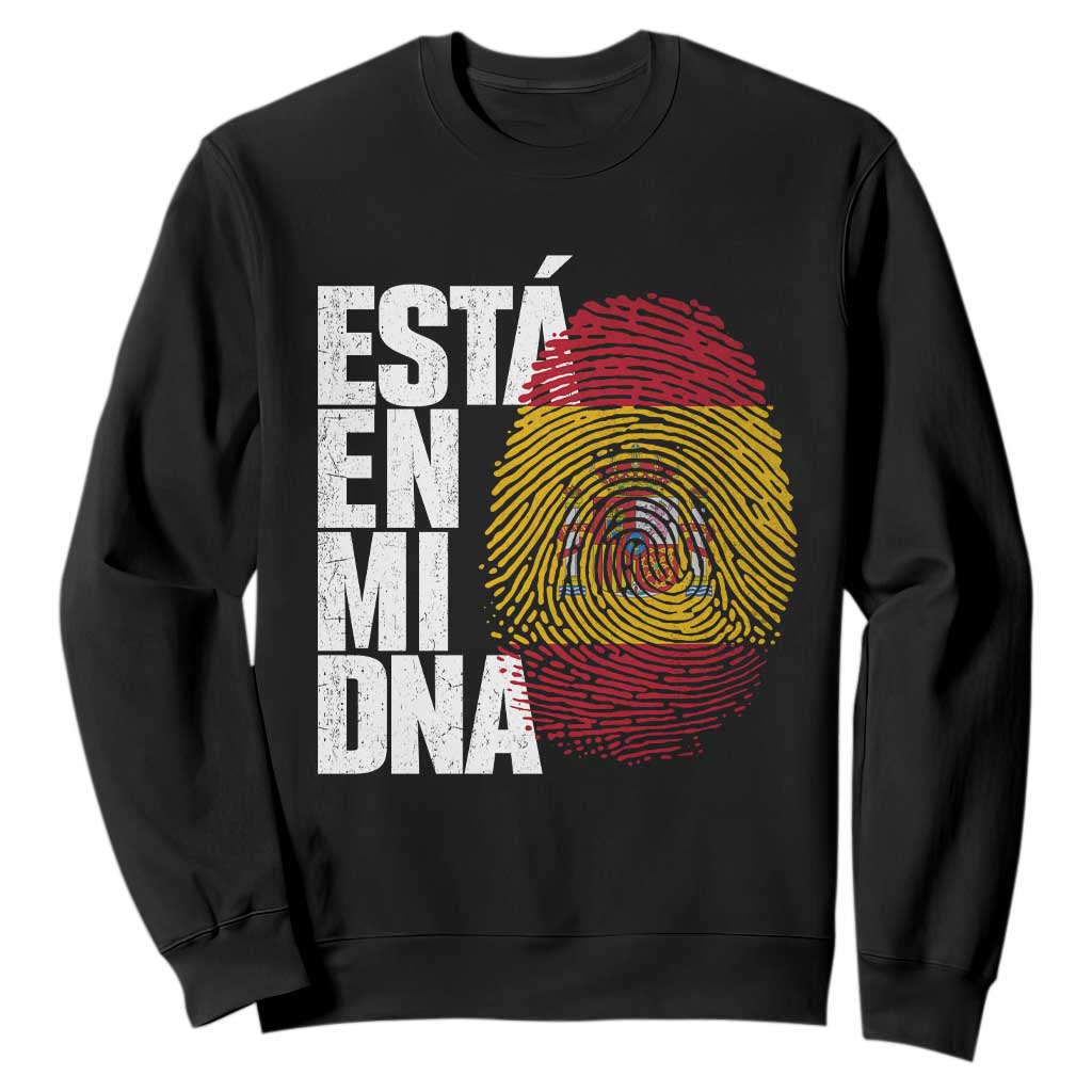 It's in My DNA Espana Spain Spanish Flag Pride Sweatshirt TS14 Black Print Your Wear