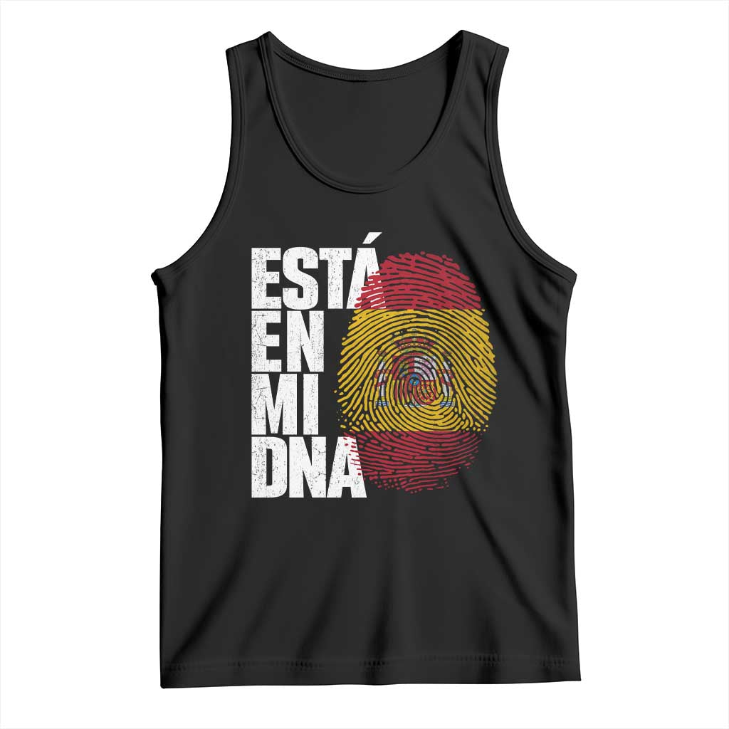It's in My DNA Espana Spain Spanish Flag Pride Tank Top TS14 Black Print Your Wear
