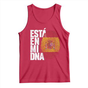 It's in My DNA Espana Spain Spanish Flag Pride Tank Top TS14 Red Print Your Wear