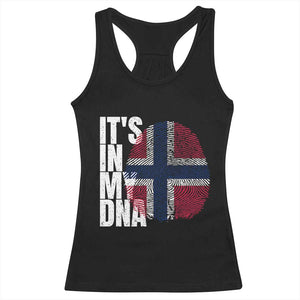It's in My DNA Norway Norwegian Flag Pride Racerback Tank Top TS14 Black Print Your Wear