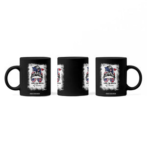Yes I'm Both of Them Half Norwegian American Coffee Mug TS14 Print Your Wear