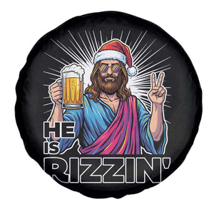 Jesus Christmas Spare Tire Cover Funny Drinking Beer Xmas Holiday TS14 Print Your Wear