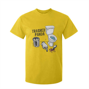 Trashed Panda T Shirt For Kid Funny Drunk Racoon Meme TS14 Daisy Print Your Wear