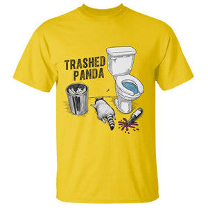 Trashed Panda T Shirt Funny Drunk Racoon Meme TS14 Daisy Print Your Wear