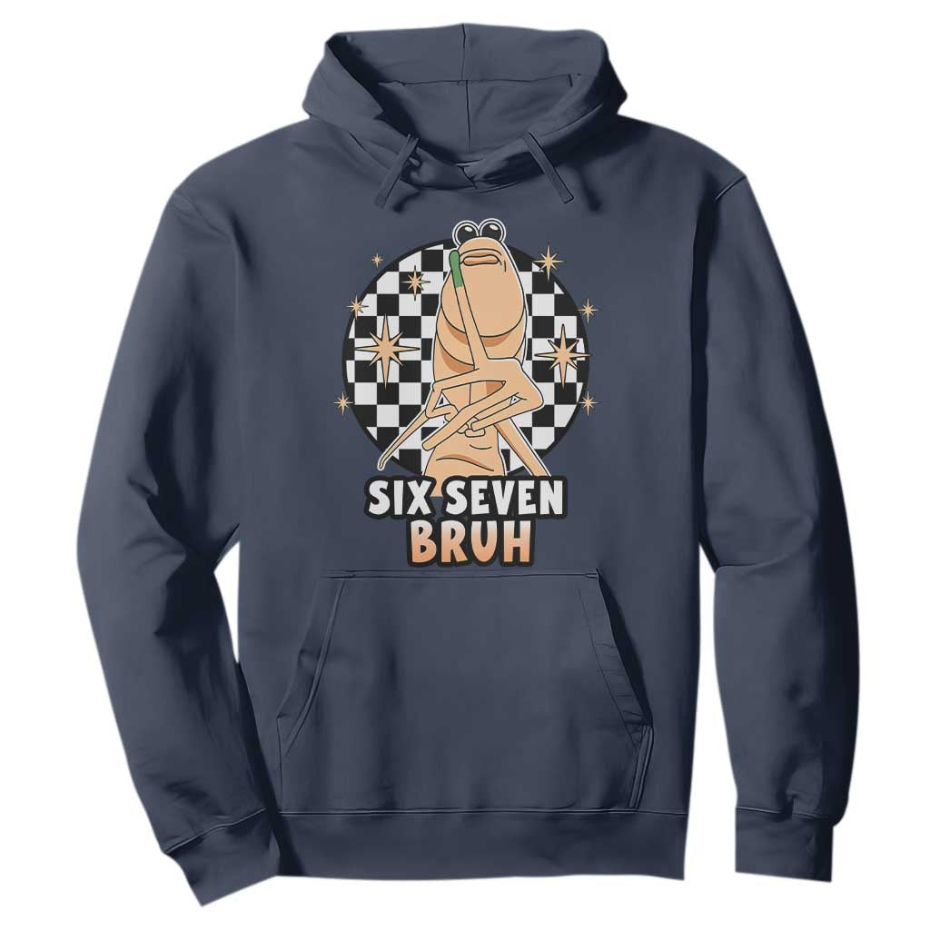 Marcus The Worm Meme Hoodie 67 Six Seven Gen Z Humor TS14 Navy Print Your Wear