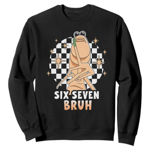 Marcus The Worm Meme Sweatshirt 67 Six Seven Gen Z Humor TS14 Black Print Your Wear