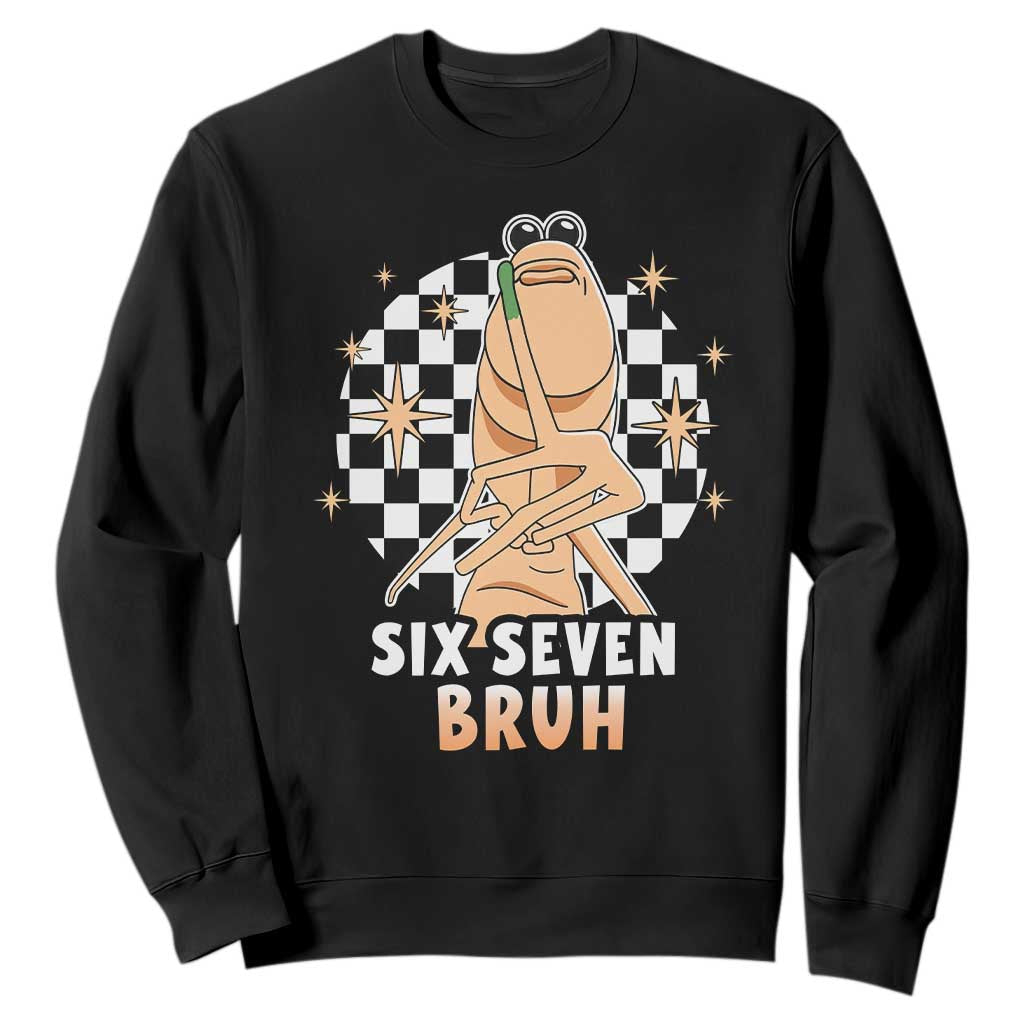 Marcus The Worm Meme Sweatshirt 67 Six Seven Gen Z Humor TS14 Black Print Your Wear