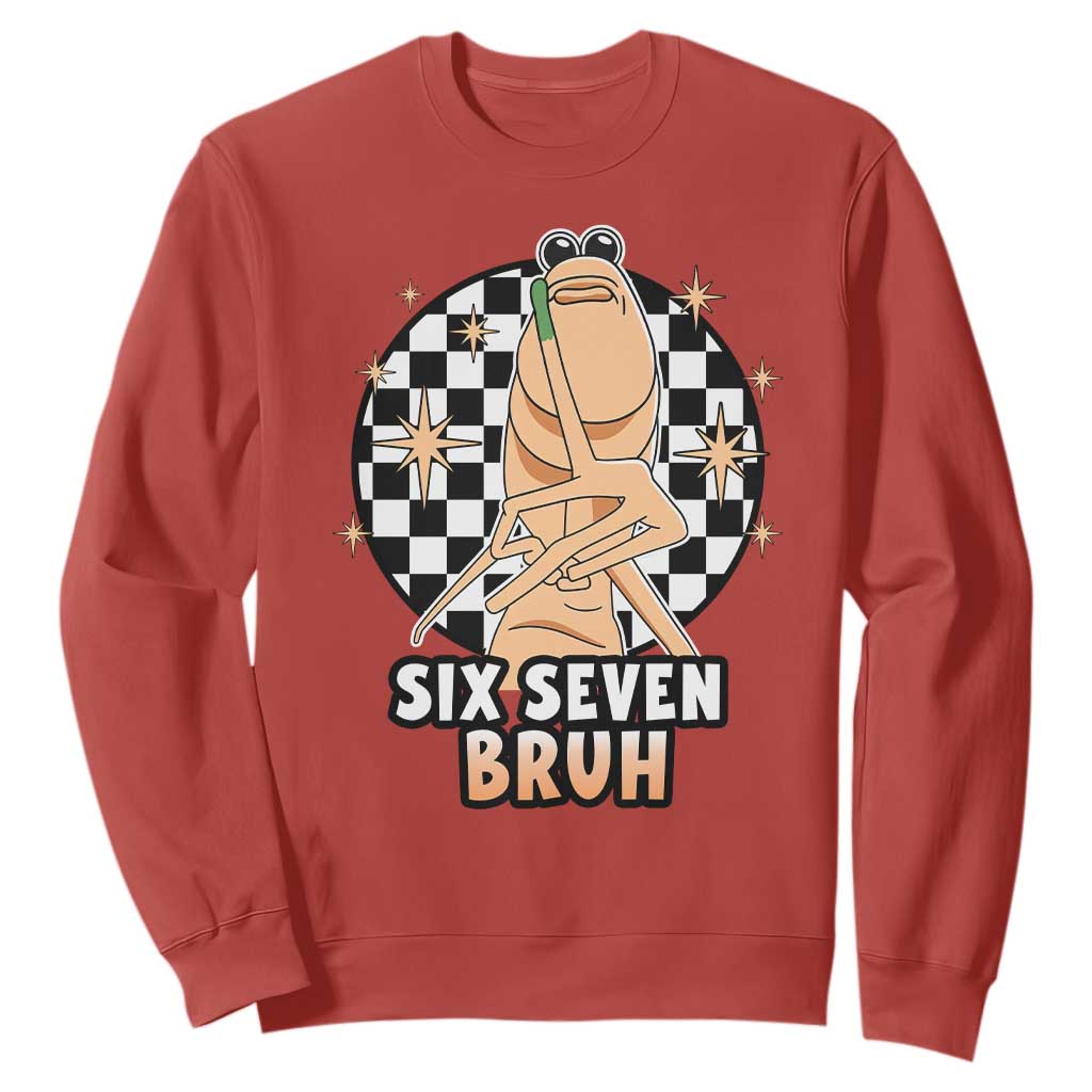 Marcus The Worm Meme Sweatshirt 67 Six Seven Gen Z Humor TS14 Red Print Your Wear