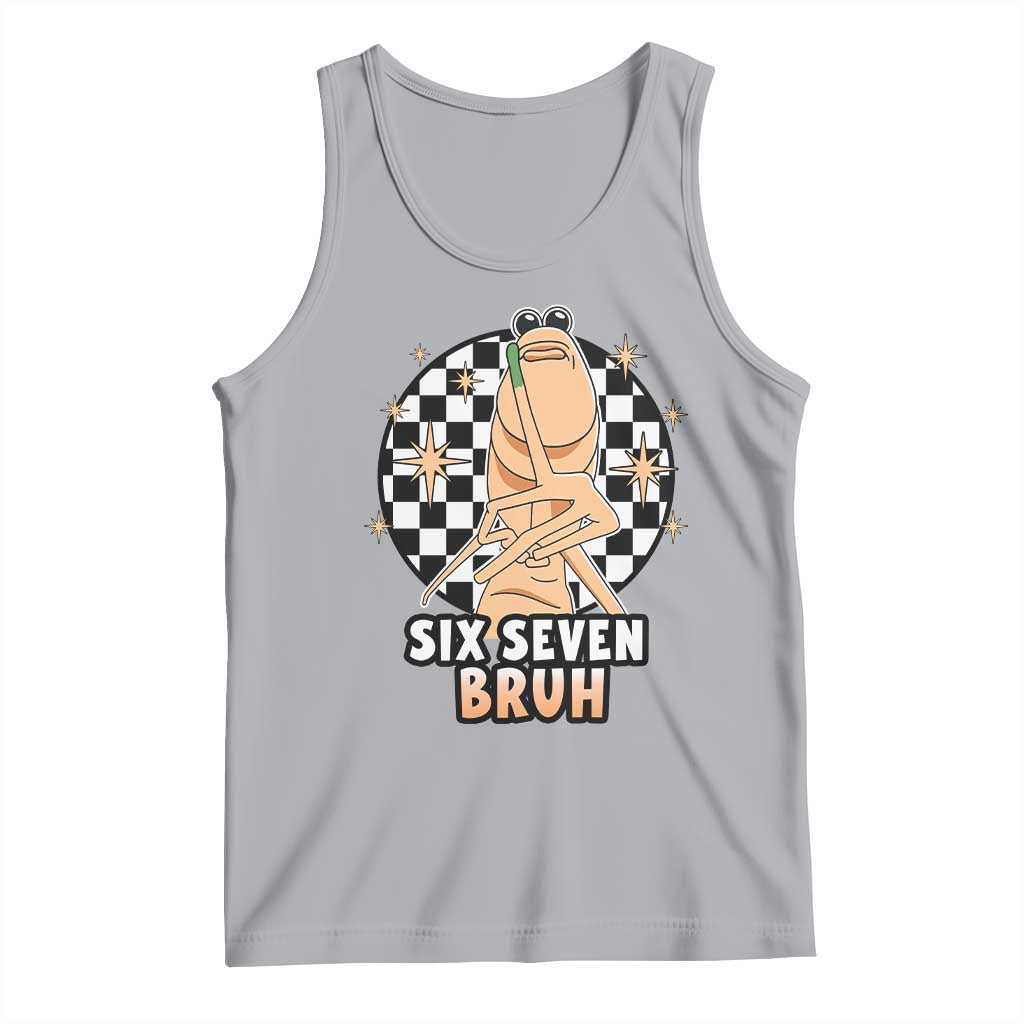 Marcus The Worm Meme Tank Top 67 Six Seven Gen Z Humor TS14 Athletic Heather Print Your Wear