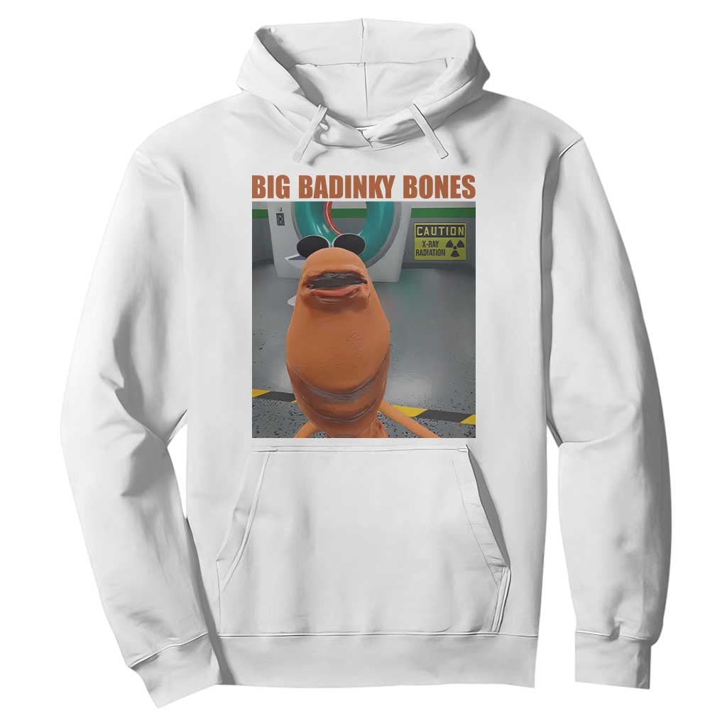 Marcus The Worm Meme Hoodie Big Badinky Bones TS14 White Print Your Wear