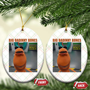 Marcus The Worm Meme Ceramic Ornament Big Badinky Bones TS14 Print Your Wear