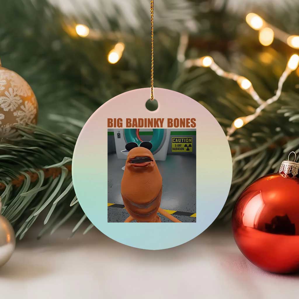 Marcus The Worm Meme Ceramic Ornament Big Badinky Bones TS14 1pc Pastel Print Your Wear