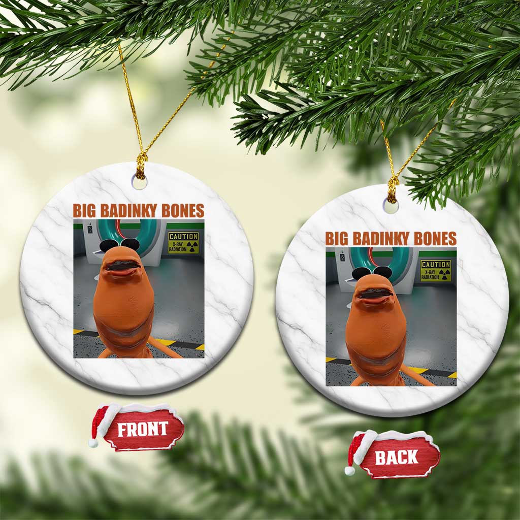 Marcus The Worm Meme Ceramic Ornament Big Badinky Bones TS14 1pc White Marble Print Your Wear