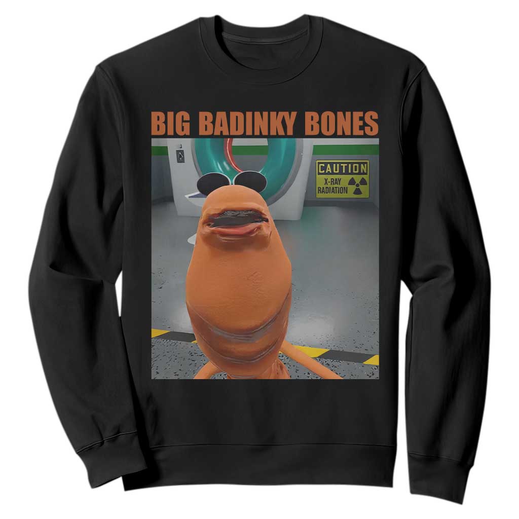 Marcus The Worm Meme Sweatshirt Big Badinky Bones TS14 Black Print Your Wear