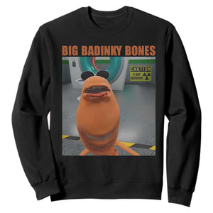 Marcus The Worm Meme Sweatshirt Big Badinky Bones TS14 Black Print Your Wear