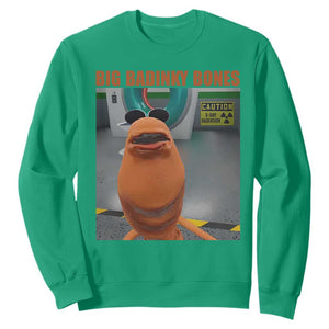 Marcus The Worm Meme Sweatshirt Big Badinky Bones TS14 Irish Green Print Your Wear