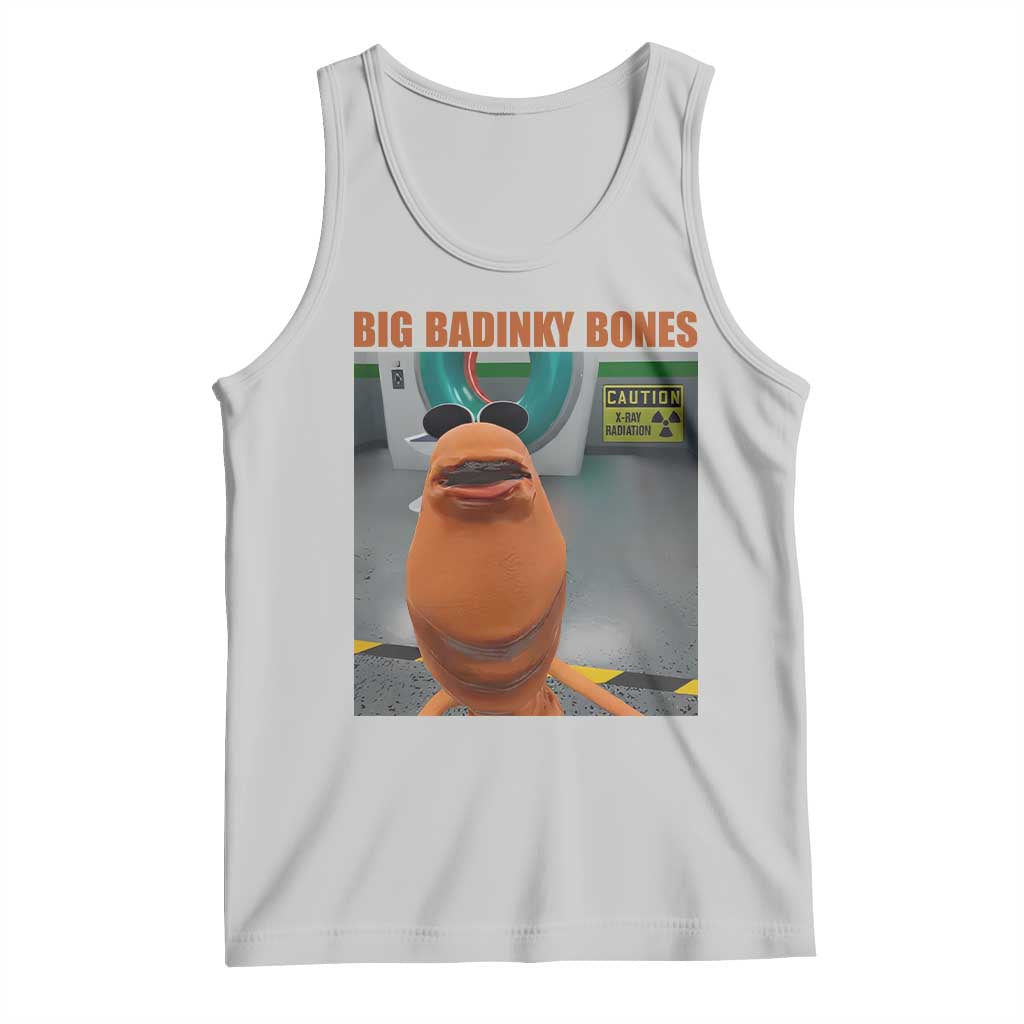 Marcus The Worm Meme Tank Top Big Badinky Bones TS14 Ash Print Your Wear