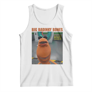 Marcus The Worm Meme Tank Top Big Badinky Bones TS14 White Print Your Wear