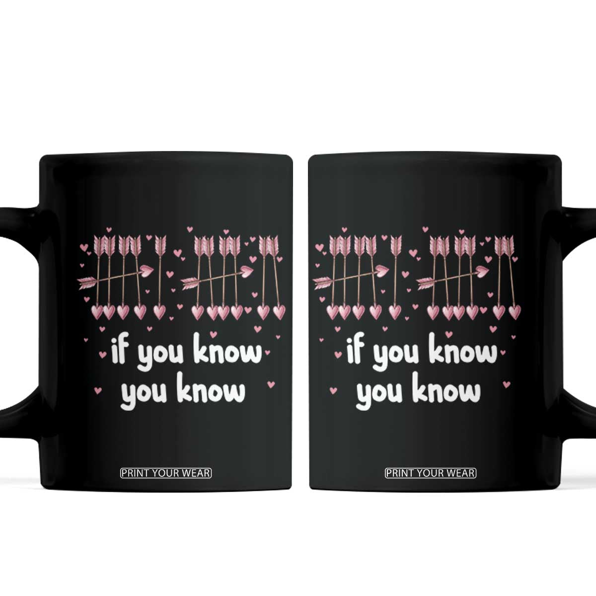 67 Valetines Meme Coffee Mug Funny Six Seven If You Know TS14 Black Print Your Wear