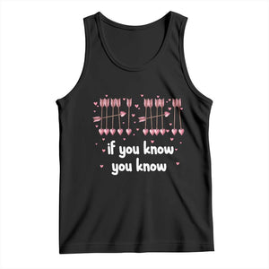 67 Valetines Meme Tank Top Funny Six Seven If You Know TS14 Black Print Your Wear