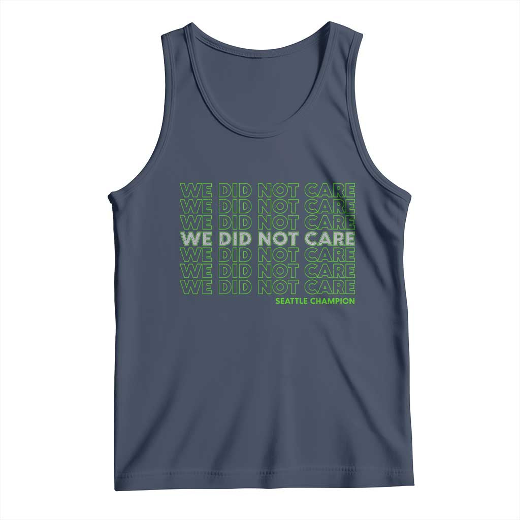We Did Not Care Tank Top Powerful Sarcastic Quote TS14 Navy Print Your Wear