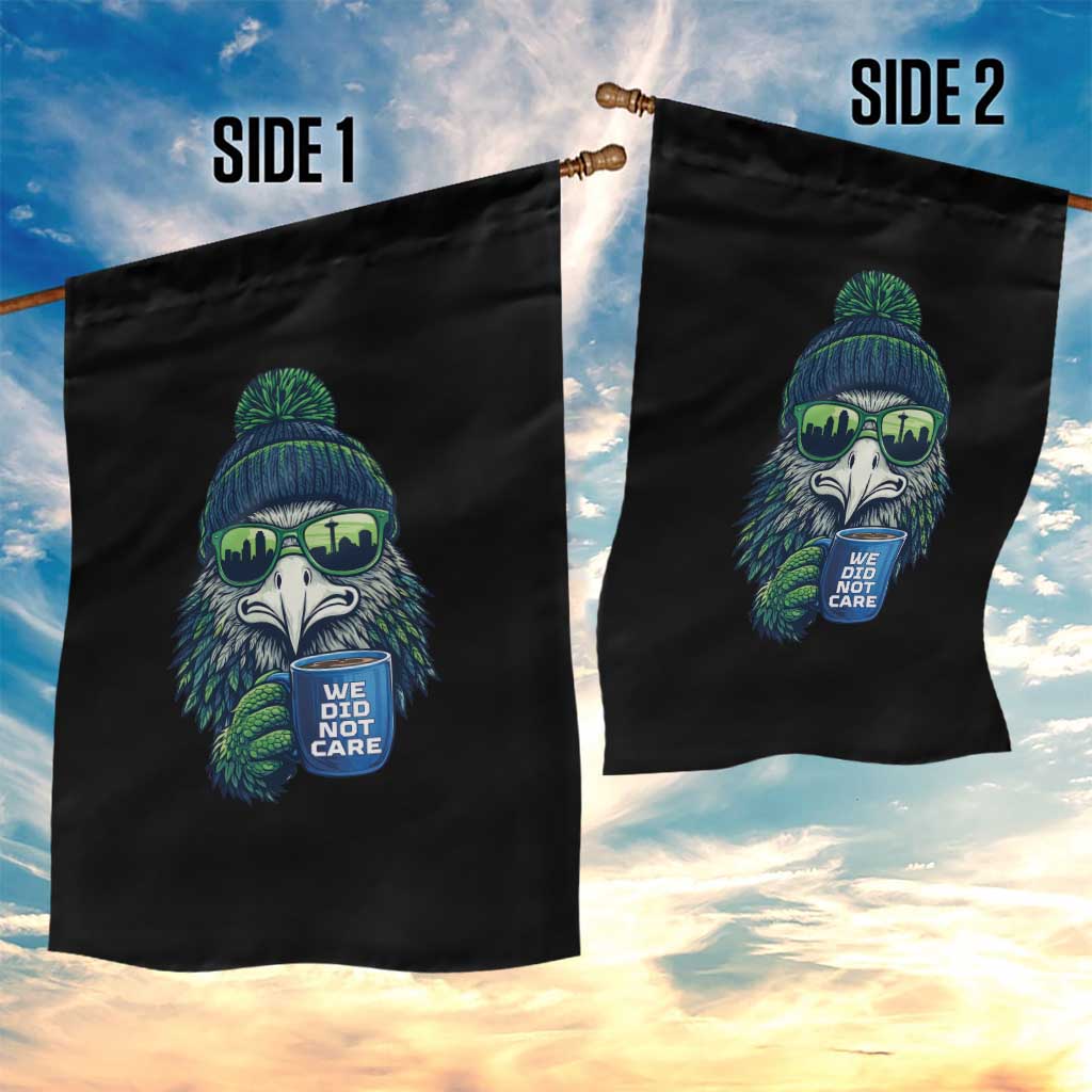 We Did Not Care Garden Flag Seattle Championship Quote TS14 Print Your Wear