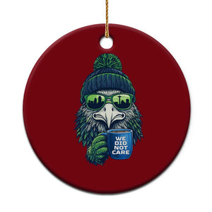 We Did Not Care Ceramic Ornament Seattle Championship Quote TS14 1pc Red Print Your Wear