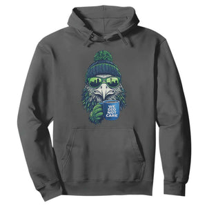 We Did Not Care Hoodie Seattle Championship Quote TS14 Dark Heather Print Your Wear